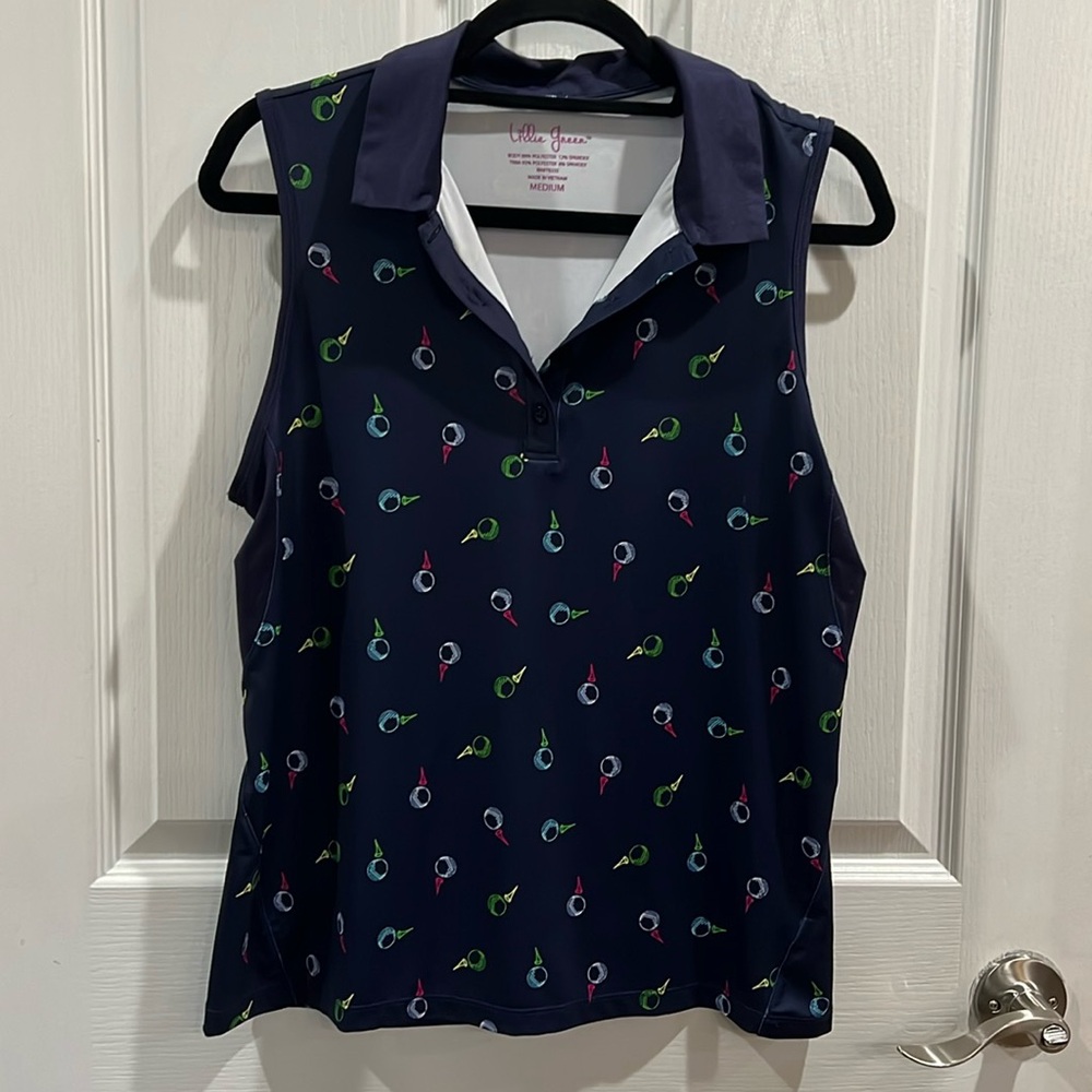 Lille Green size medium women’s golf shirt.